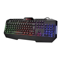 GAMEBOOSTER G59K FRONTİER RAİNBOW AYDINLATMALI MEMBRANE OYUN KLAVYESİ